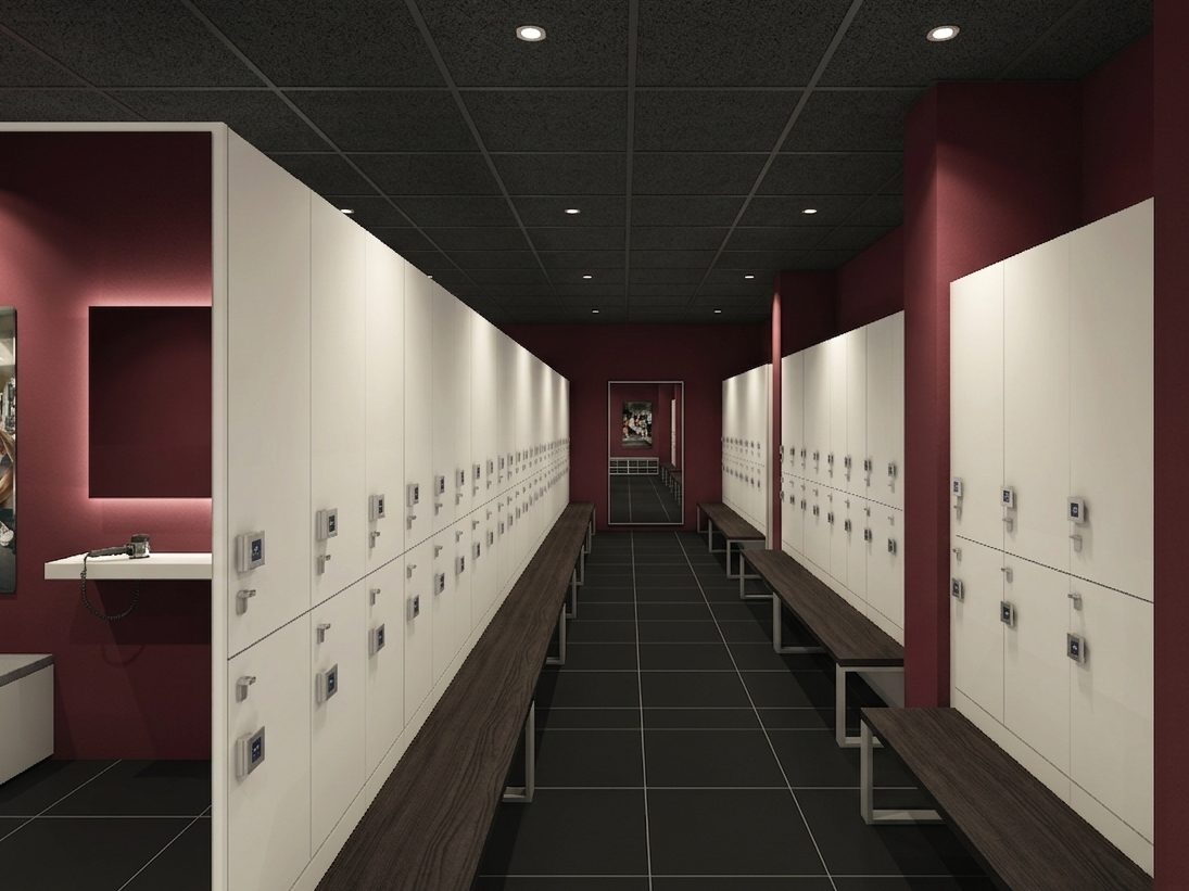 Corsia principale armadietti